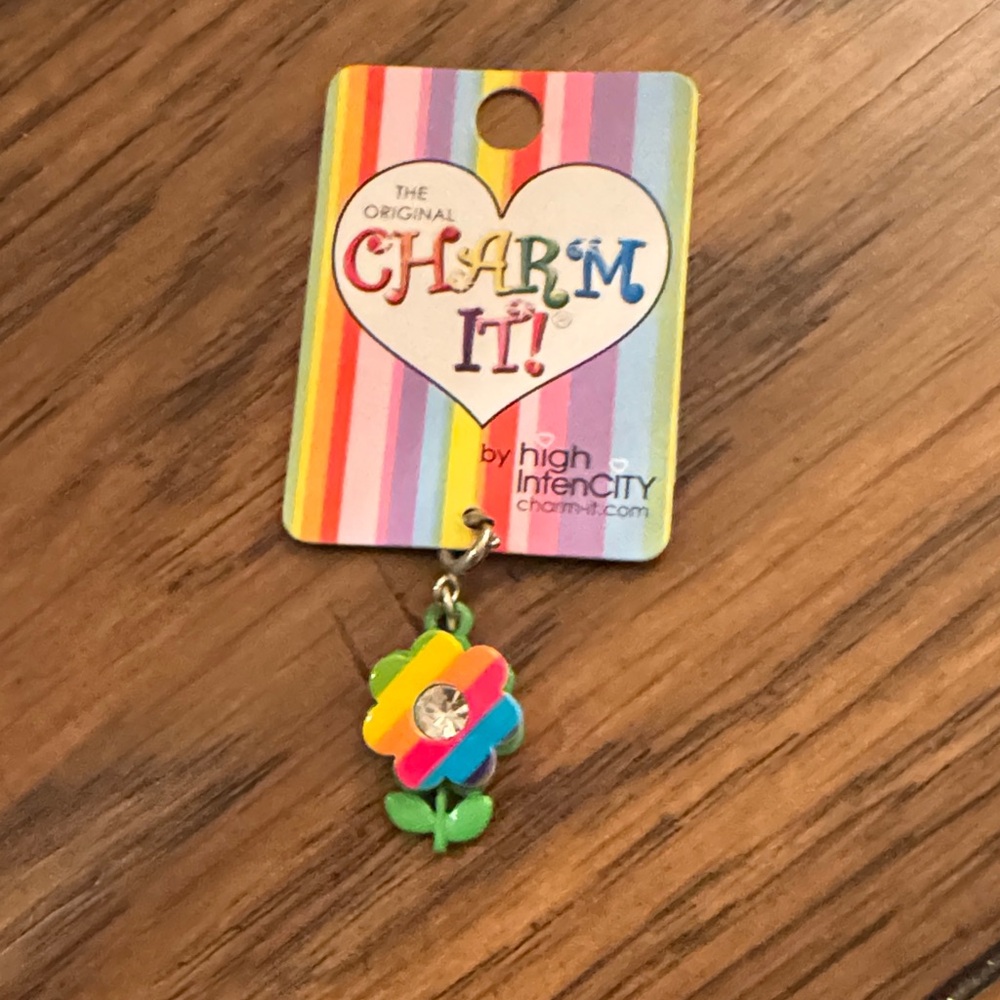 Colorful Flower Charm for Kids
